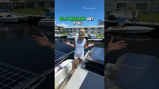 $1.6M Home to Cruise the World 🌎⬆️Full Tour⬆️ #yachts #sail