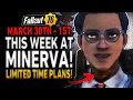 Fallout 76 Minerva Sale Location March 30th - 1st