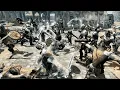 The Draugr Invasion Of Whiterun Skyrim NPC battles