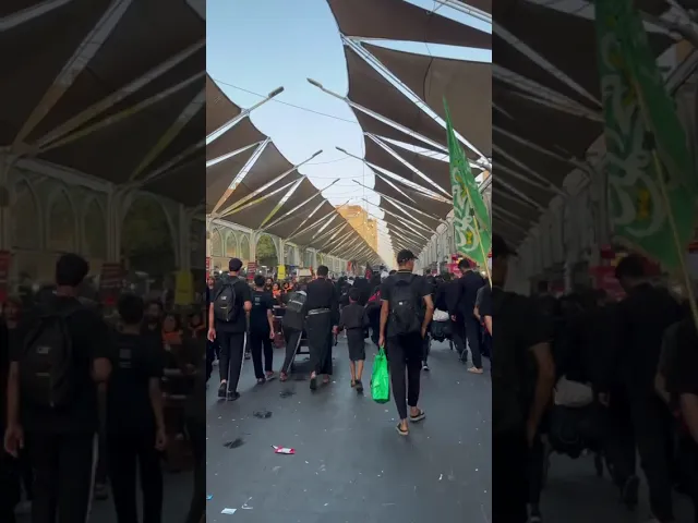 ⁣دعونا بالعودة لنا ولكم لزيارة الأربعين في كل عام ونسأل الله القبول
