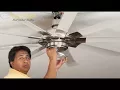 DIY Easy 72-Inch Ceiling Fan Installation Learn How To Install Fanimation Slinger v2