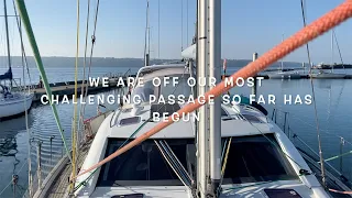 EP 30 – Our biggest challenge so far – crossing the bay of Biscay   HD 1080p