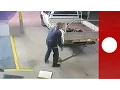Epic fail Amateur ATM robbery goes very wrong Australia