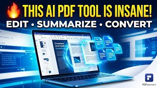 This AI PDF Tool Can Do EVERYTHING! | Wondershare PDFelement