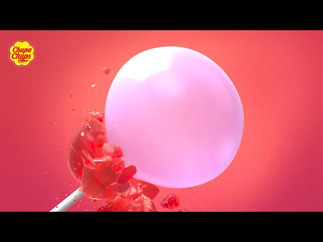 Chupa Chups kẹo mút nhân sing gum thổi TVC 5s