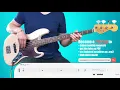 Monsune - OUTTA MY MIND | Bass Cover with Play Along Tabs