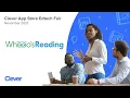 Clever Edtech Fair Whooo s Reading
