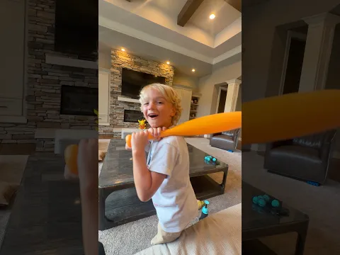 BASEBALL IN OUR HOUSE !