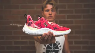 ON FEET - CURRY FLOW 10 UNICORN BUTTERFLY