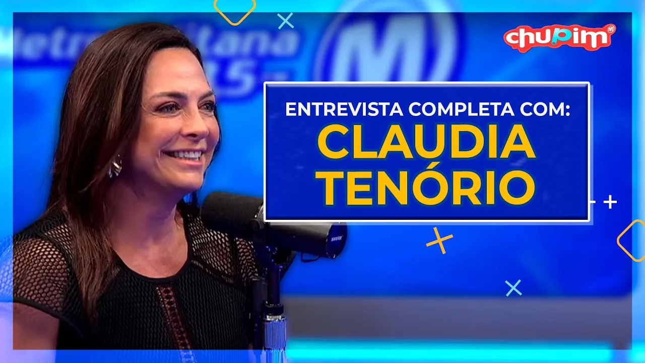 CLAUDIA TENÓRIO - ENTREVISTA COMPLETA