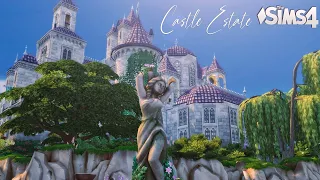 castle estate 64x64 nocc the sims 4 stop motion