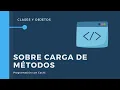 14 Programacion con Cachi Curso de POO en Java Sobrecarga de Metodos