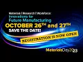 Penn State Materials Day 2023 - Save the Date