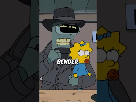 Times Bender Made A Cameo In The Simpsons