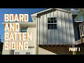 DIY Board and Batten Siding