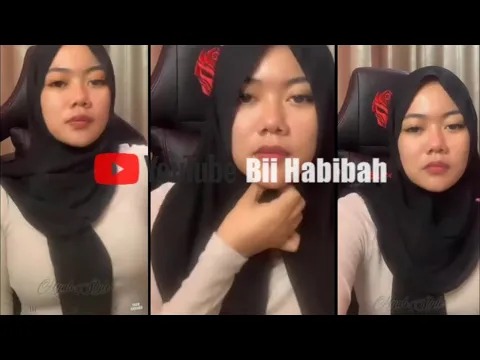 Download MP3 Bii Habibah  Hijab Style Buk4 Tudung Pamsr Melon🔥💦 #k7b1