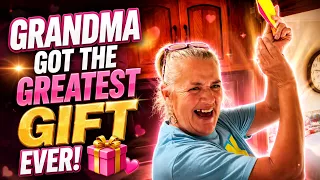 Grandson gives Grandma gift of a lifetime!!🥰😍🥹