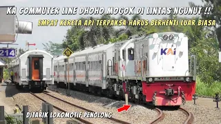 Download KA CL DHOHO MOGOK DI NGUNUT | Jadwal Kacau, Empat Kereta Terpaksa Harus Berhenti Luar Biasa MP3