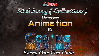 Find String in ArrayList Java Search String in ArrayList Collections Framework Coding Maxima