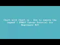 Chart with Chart js - How to remove the legend HTML5 Canvas Tutorial for Beginners
