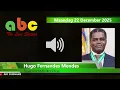 Lagu Hugo Fernandes Mendes over veranderingen rechtelijke macht - ABC