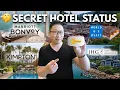 Secret Elite Hotel Status Marriott Bonvoy Cobalt Hyatt Courtesy Card IHG Inner Circle