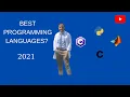 Which programming language is the best Python C C MATLAB