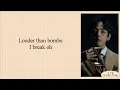 Lagu BTS (방탄소년단) - Louder than bombs (Easy Lyrics)