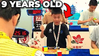 NEW WORLD RECORD! Xuanyi Geng's 2.51 Rubik's Cube World Record