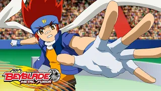 BEYBLADE METAL FUSION | Ep.28 Dark Gasher’s Big, Crabby-Crabby Operation!
