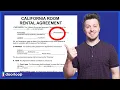 California Room Rental Agreement Explained Free Template