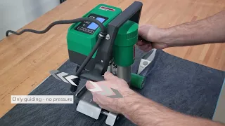 Leister Tutorial Swimming Pool Welding UNIDRIVE 505 from Leister