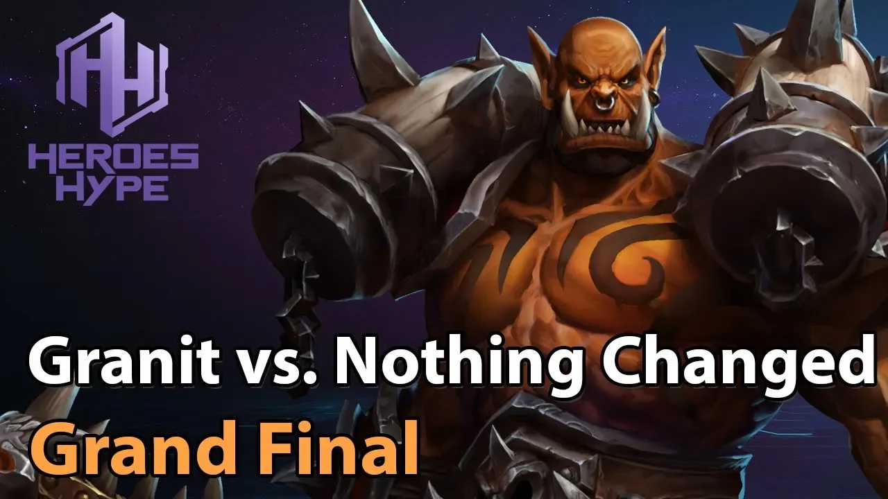 ► Heroes of the Storm: Granit Gaming vs. Nothing Changed - Grand Final HeroesHype