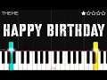 Download Lagu Happy Birthday To You | EASY Piano Tutorial