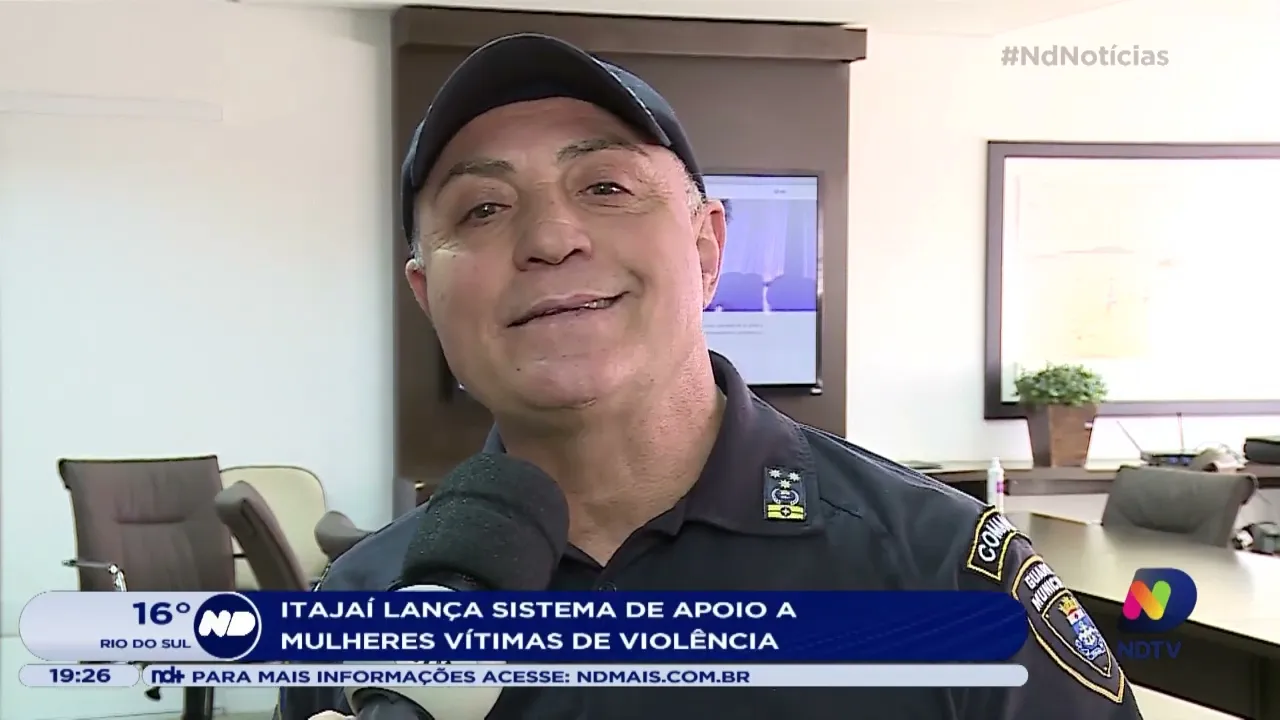 Sistema de apoio às mulheres vítimas de violência é lançado em Itajaí