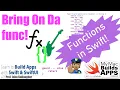 Ch 1 15 Bring on da func Functions for Swift SwiftUI 2025