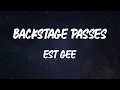 EST Gee - Backstage Passes (feat. Jack Harlow) (Lyric Video)