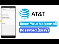 How to Reset Password ATT Voicemail