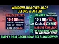 How to Clear Standby Memory Cache in Windows for Better Performance