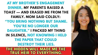 my parents hid the truth but the will they buried made me the owner family stories
