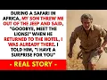 Lagu My Son Kicked Me Out Of Jeep In The Middle Of Savannah With Lions, But When He Returned To Hotel...