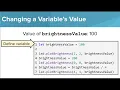 micro bit - Variables