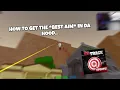 How To Get The BEST AIM in Da Hood