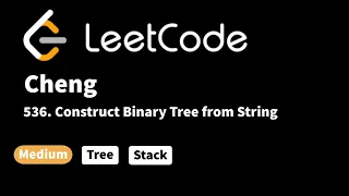 536 Construct Binary Tree from String v2