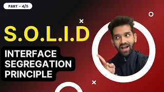 Interface Segregation Principle ISP with Real-World Example SOLID Principles Simplified