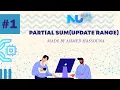 Partial sum update range