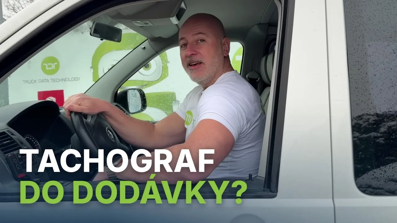 Tachograf do dodávky nad 2,5 t – povinnost od 1. 7. 2026. Týká se i vás?