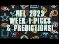 NFL 2023 Week 1 Picks Predictions