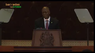 mh rais dkt john magufuli afunga bunge la 11 kikao cha 29