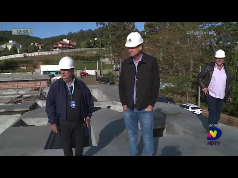 Casan realiza visita na obra de tratamento de esgoto no Bairro João Paulo em Florianópolis